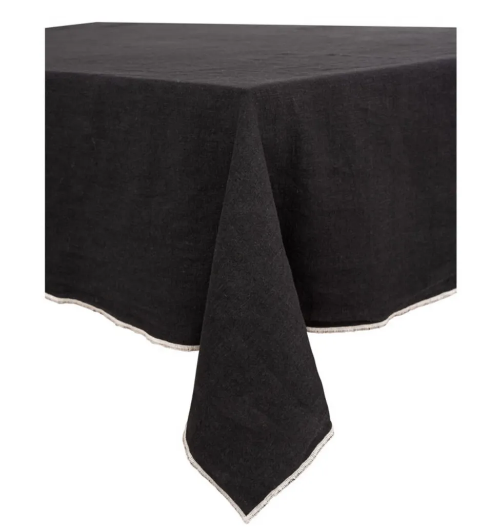 HAOMY - VENISE obrus NOIR 160x300