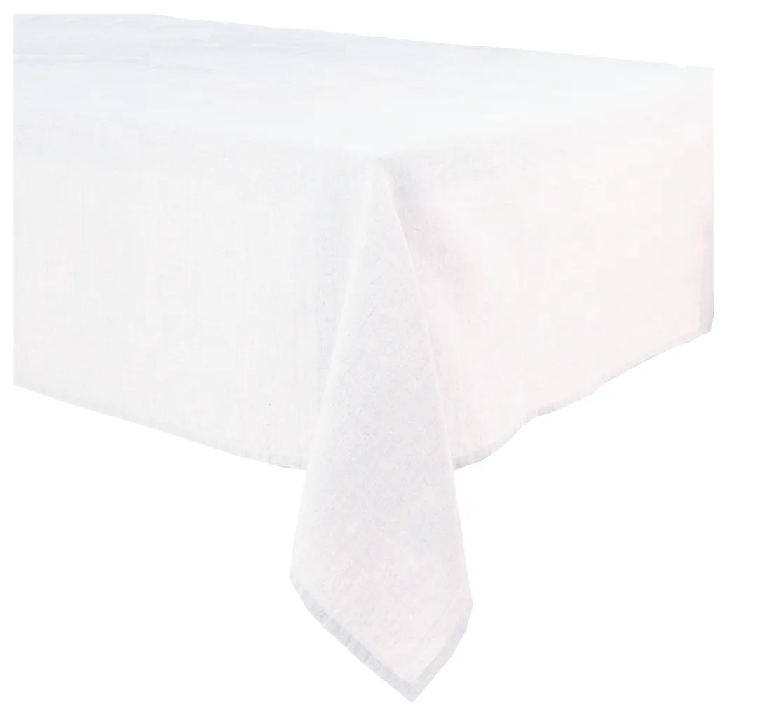 HAOMY - GRANVILLE obrus BLANC 170X350