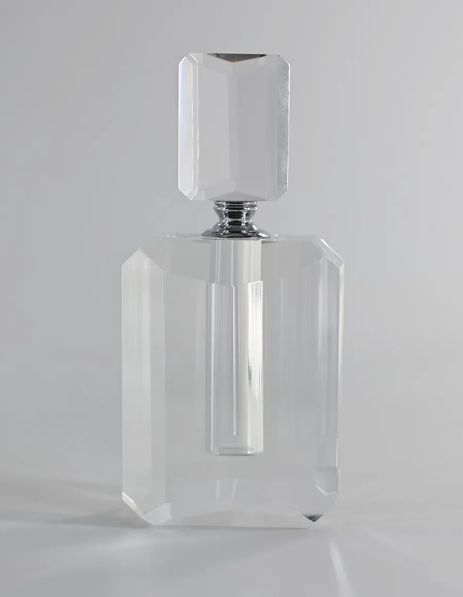 Krištáľový flakón na parfum
