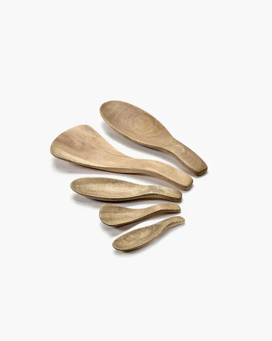 SERAX -  Lyžica oválna M drevo TABLE ACCESSORIES