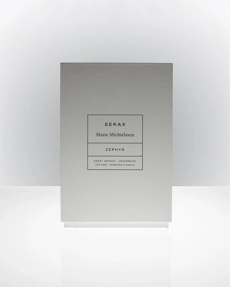SERAX - Aromatická sviečka M  brown Zephyr