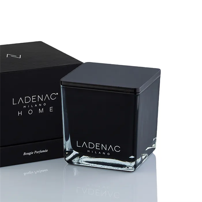LADENAC - Sviečka ILES ÉOLIENNES black 200 g