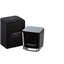 LADENAC - Sviečka FLORAL CHAMPETRE black 5x5x5cm, 55g, Minimal