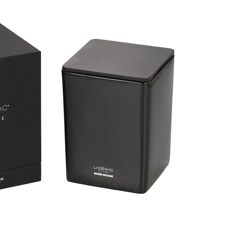 LADENAC - Sviečka VELA EN VASO black 2000gr Minimal