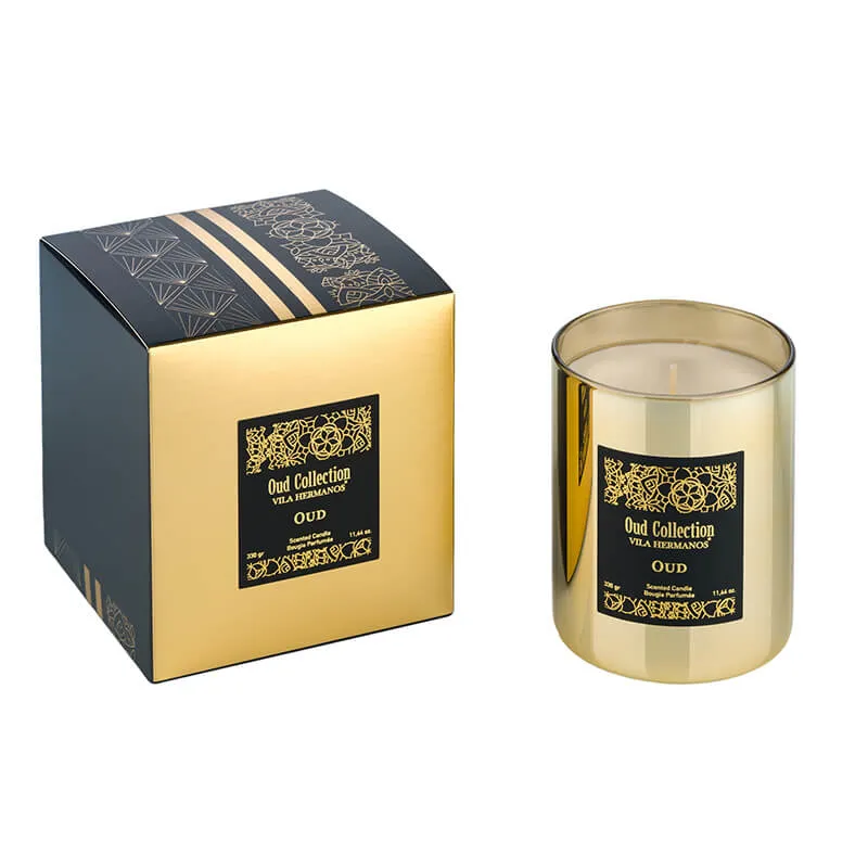 VILA HERMANOS - Sviečka Oud Gold 330gr Oud Collection