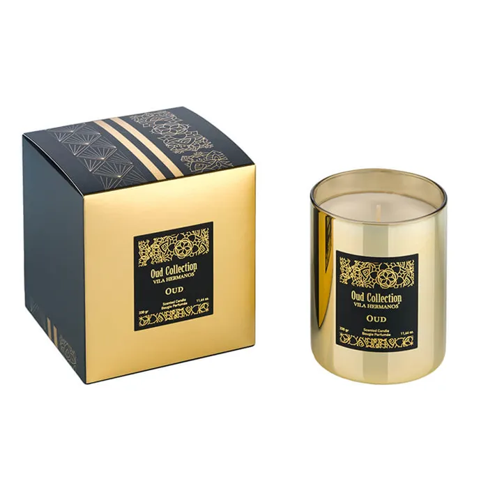VILA HERMANOS - Sviečka Oud Gold 330gr Oud Collection