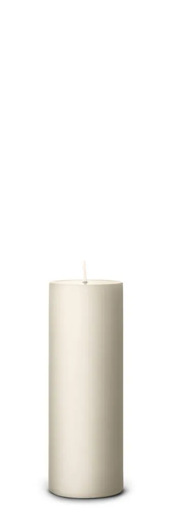 ESTER & ERIK - Valcové sviečky ivory 15cm