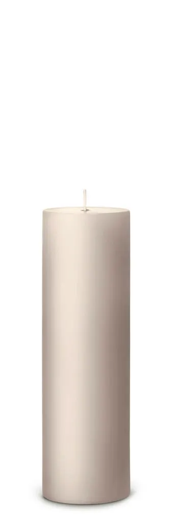 ESTER & ERIK - Valcové sviečky linen grey 20cm