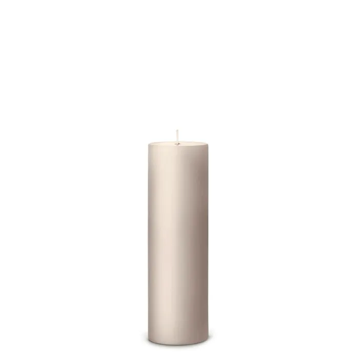 ESTER & ERIK - Valcové sviečky linen grey 20cm