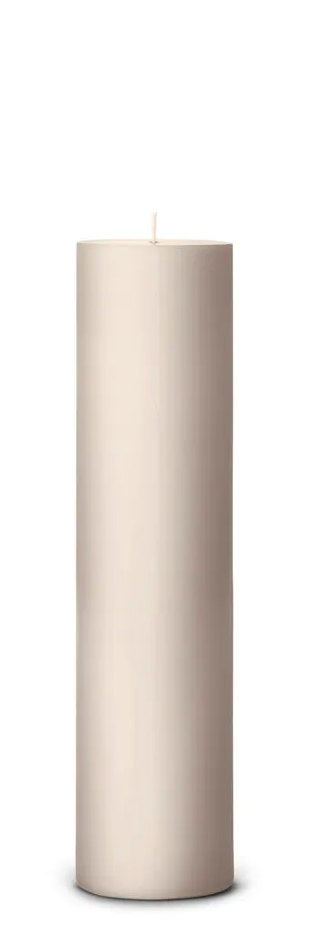 ESTER & ERIK - Valcové sviečky linen grey 25cm