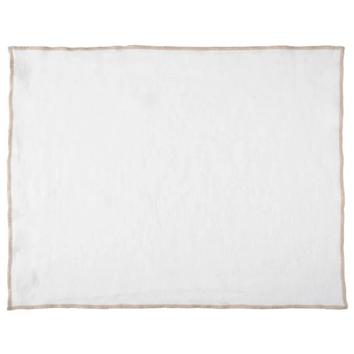 HAOMY - VENISE prestieranie BLANC 35X47