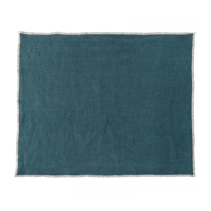 HAOMY - VENISE prestieranie BLEU DE PRUSSE 35X47