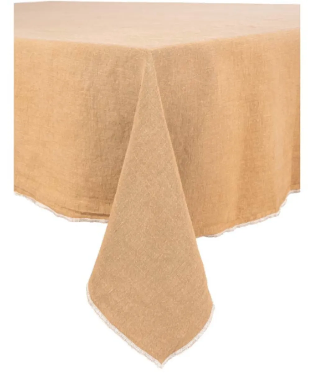 HAOMY - VENISE obrus TABAC 160x160