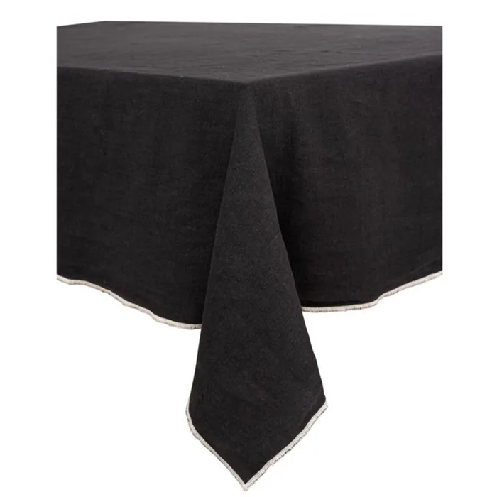HAOMY - VENISE obrus NOIR 160x160