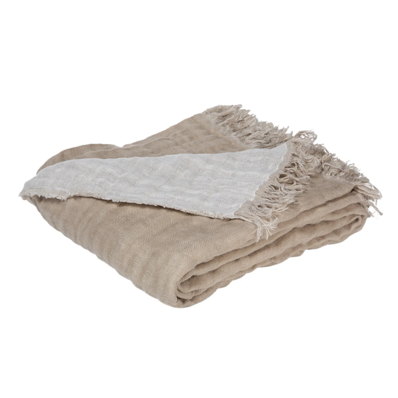 HAOMY -  BAYA PLA prehoz NATUREL BLANC 135X200