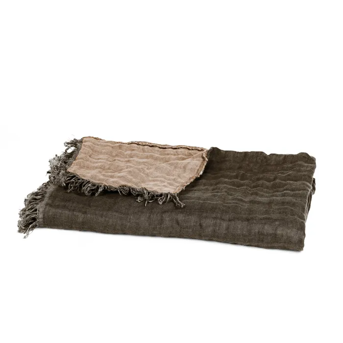 HAOMY - BAYA PLA prehoz BROWNIE TABAC 135X200