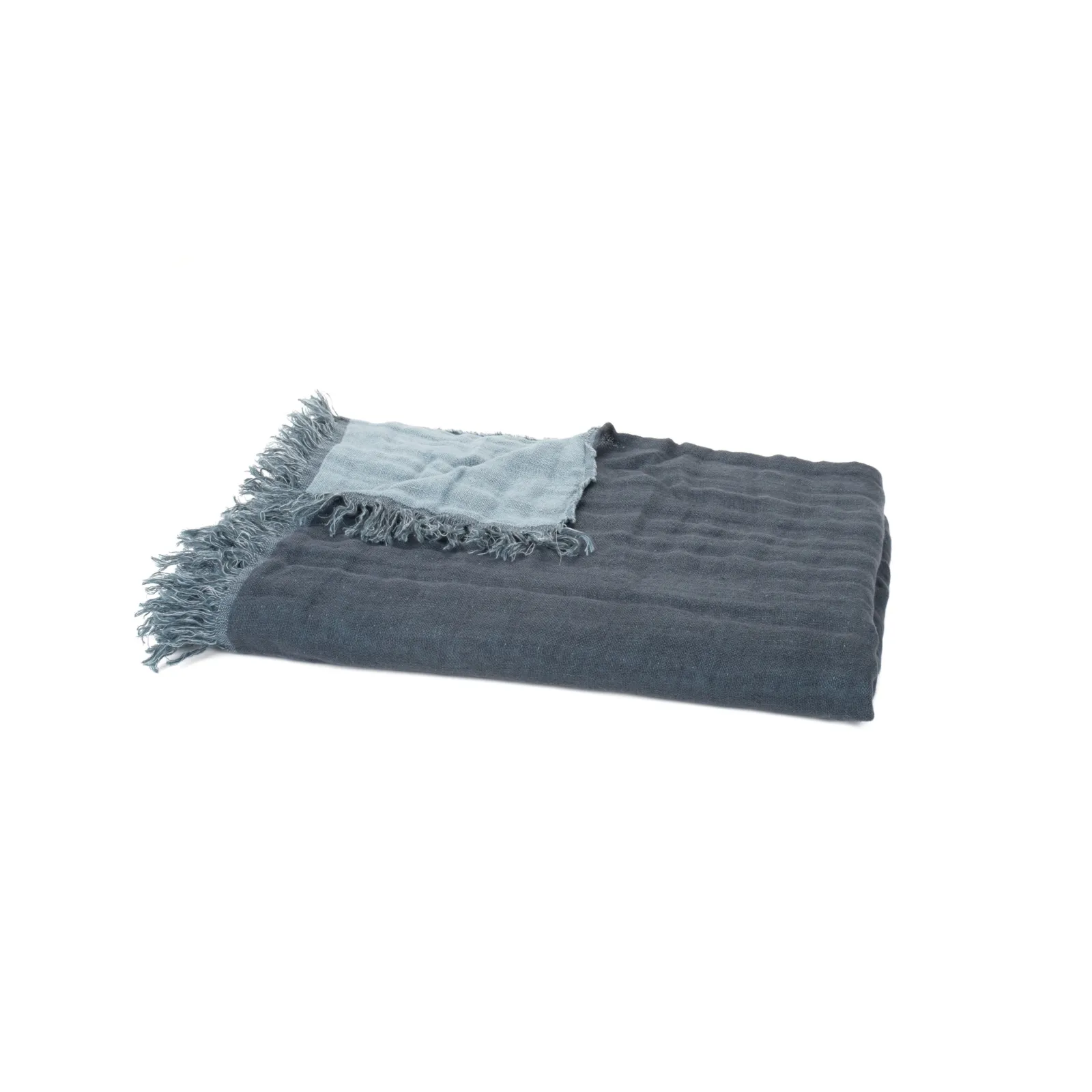 HAOMY -  BAYA PLA prehoz DENIM BLEU STONE 135X200