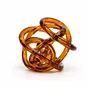 FANCY - Sklenená dekorácia Amber Knot