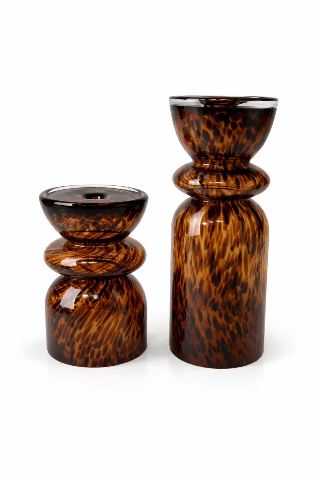 FANCY - Krištáľové svietniky Leopard