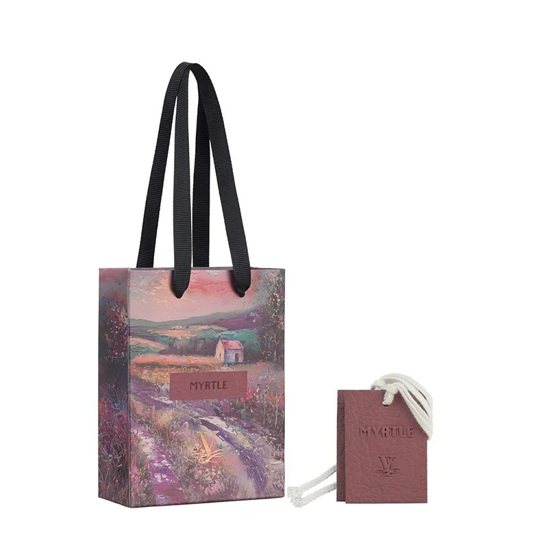 Pink myrtle parfumovaná karta, Organic Collection