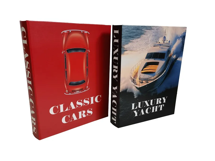 Dekoratívna kniha- imitácia - Classic Cars