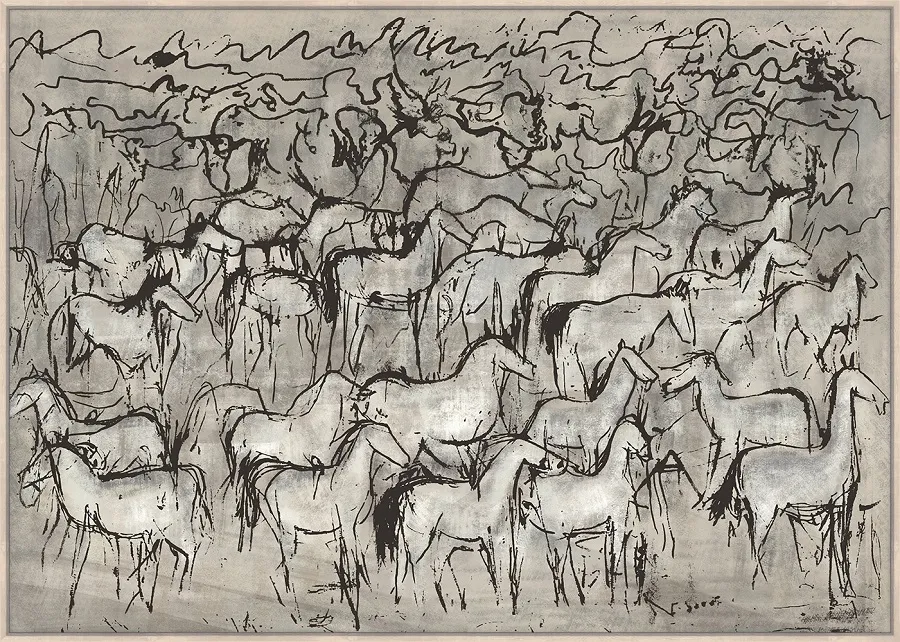 FANCY - Obraz Horses