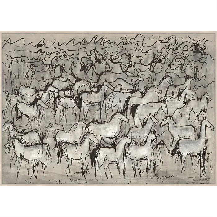 FANCY - Obraz Horses