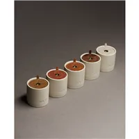 Set vzoriek sviečok, rôzne vône 5x50gr