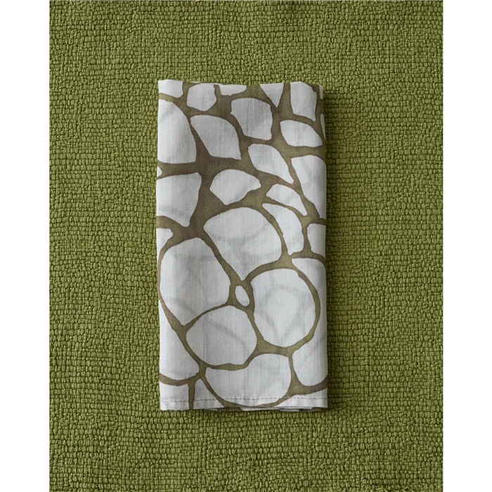 SOCIETY LIMONTA - NAP BLOOMY obrúsky 50x50 MASTICE