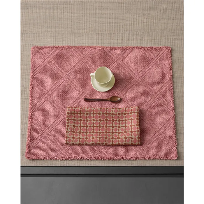 SOCIETY LIMONTA - NAP GRID obrúsky Fuscia