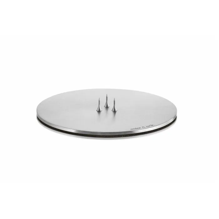 ESTER & ERIK - Podnos na sviečky M strieborný matný