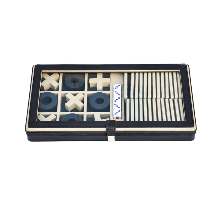 FANCY - Spoločenské hry Domino, Kocky a Tic Tac Toe