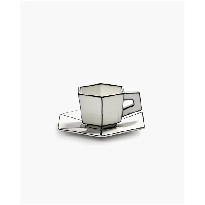 SERAX - Šálka na espresso s podšálkou
