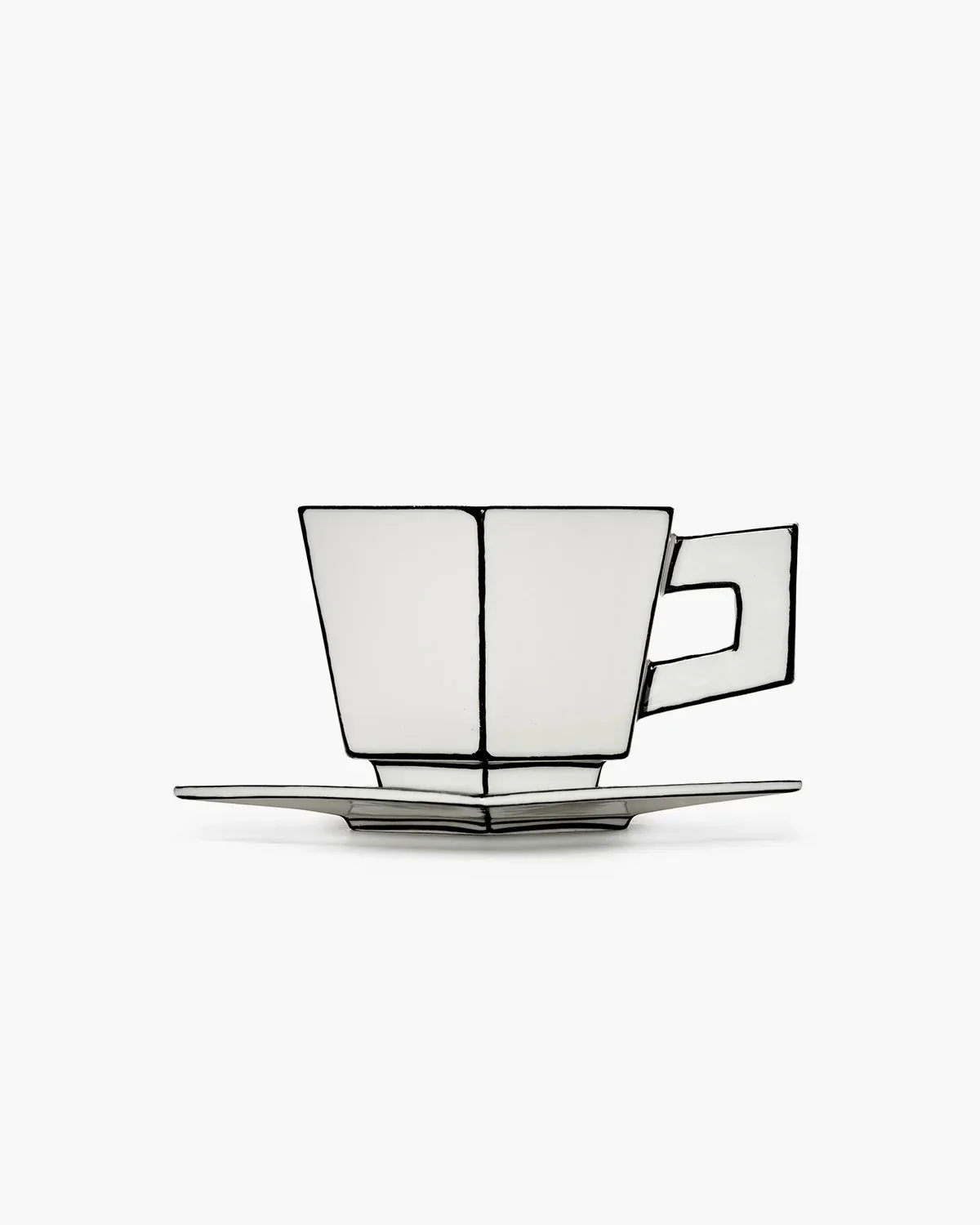 SERAX - Šálka na cappuccino s podšálkou