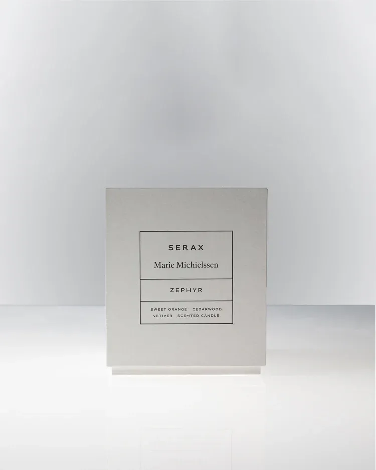 SERAX - Aromatická sviečka S  brown Zephyr