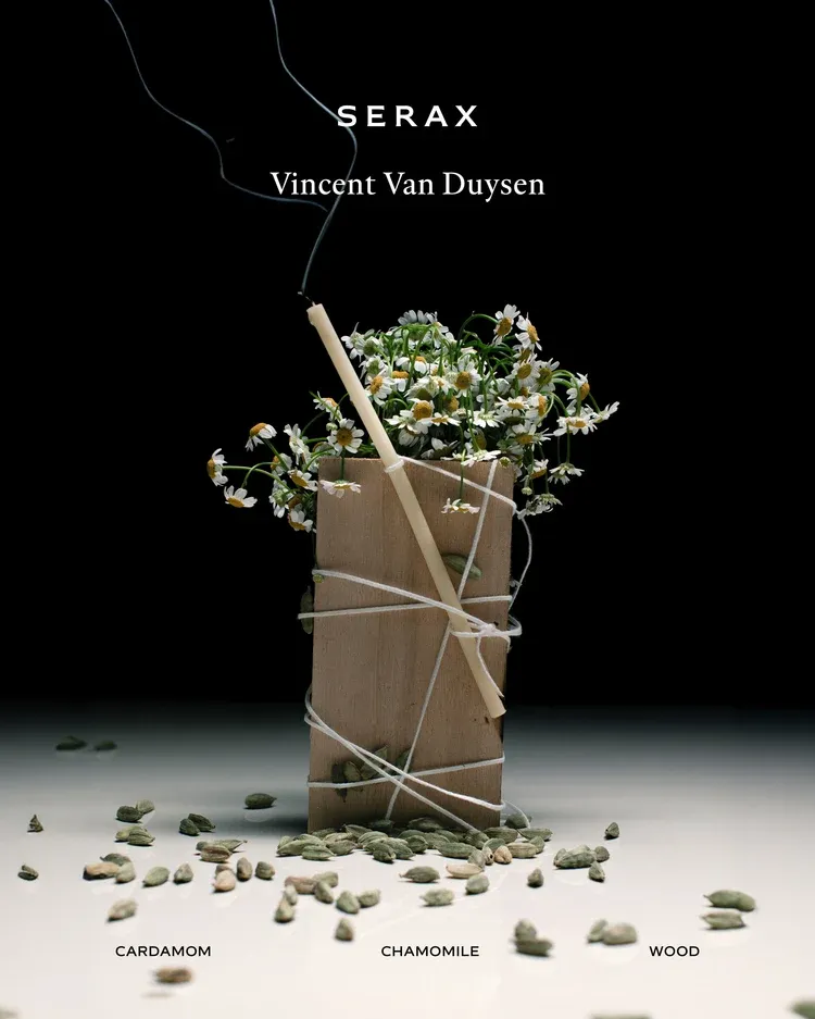 SERAX - Aromatická sviečka L smoky gray Antwerp
