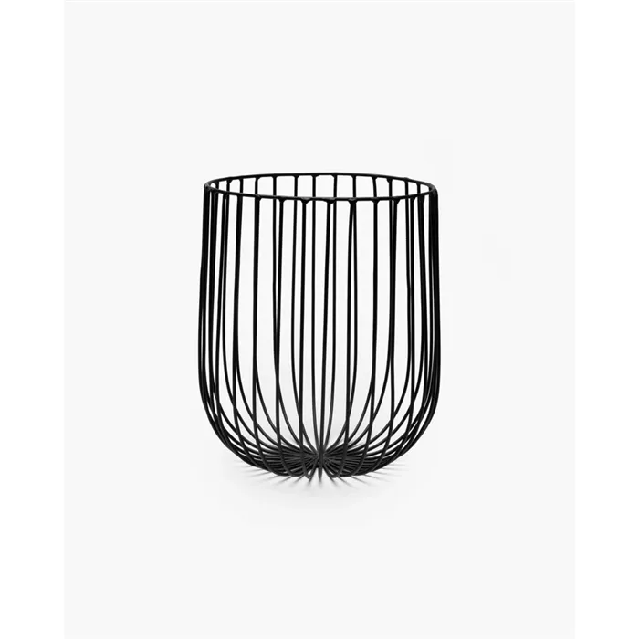 SERAX - Drôtený podnos L čierny Catu Metal Sculptures