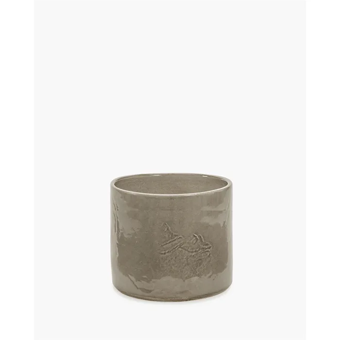 SERAX - Kvetináč 02 šedá VASO