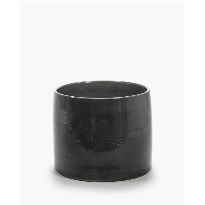 SERAX - Kvetináč 03 antracit VASO