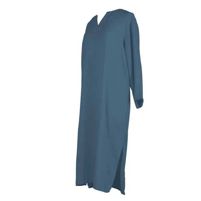 HAOMY - DILI bavlnené šaty TURQUIN L/XL