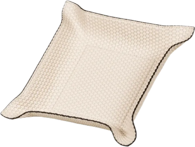 GIOBAGNARA - Podnos Jack Valet – štvorcový - malý - OFF WHITE