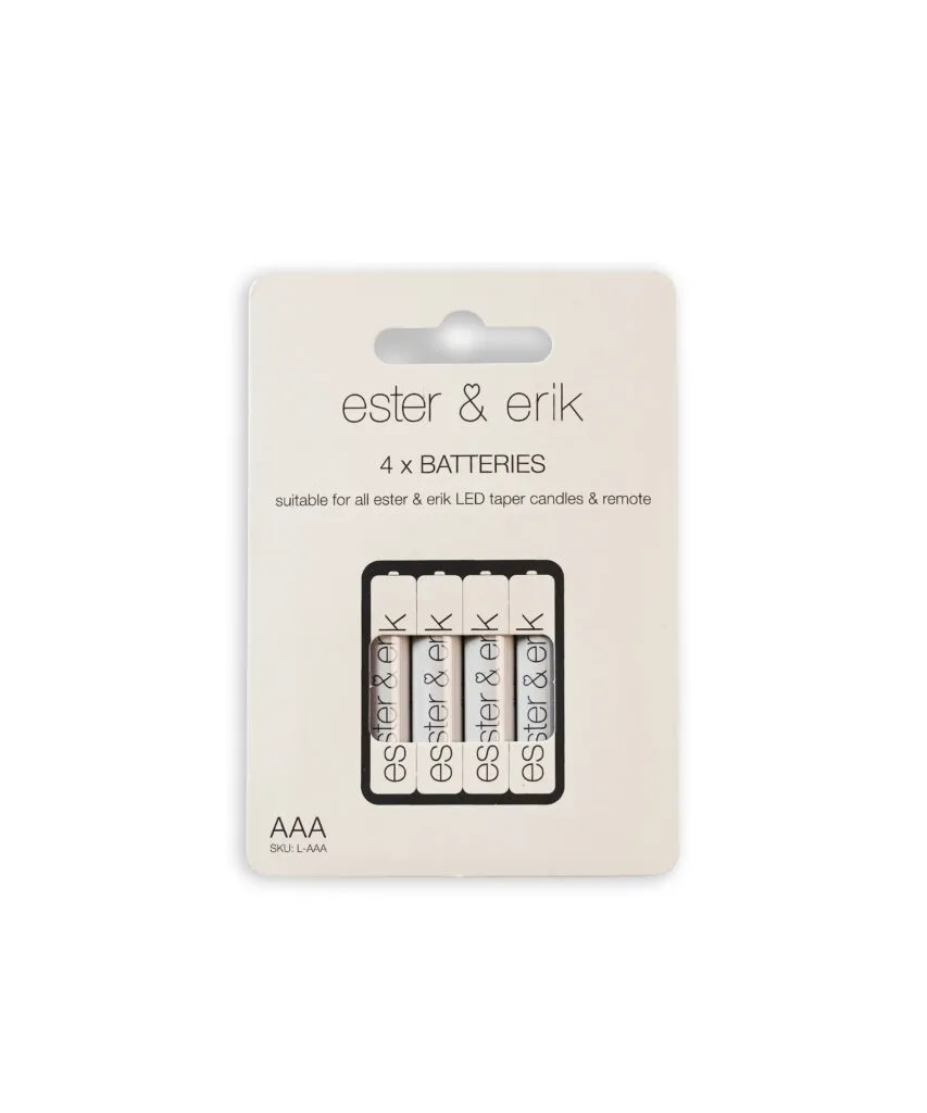 ESTER & ERIK - Baterky AAA