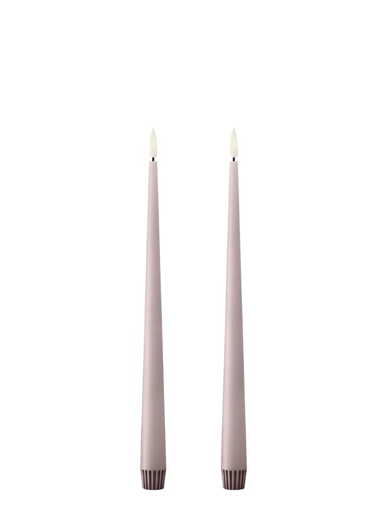 LED sviečky do svietnikov soft rose, 30cm